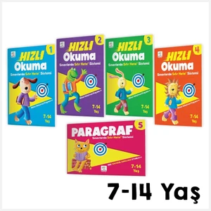 Yükselen Zeka Hızlı Okuma - Sınavlarda Sıfır Hata Sistemi (7-14 Yaş)