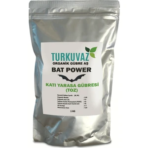 1 Kg.Turkuvaz  Bat Power Organik Toz Yarasa Gübresi (Katkısız)