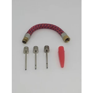 5 Parça Bisiklet Lastiği Şişirme- Pompa Hortumu- Top Iğnesi Ucu Seti