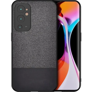 Oneplus 9rt 5g Fabrik Serisi Kumaş Desen Kılıf - Siyah