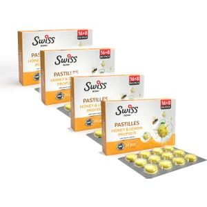 Bork Bal & Limon & Propolis Pastil 4'lü Avantaj