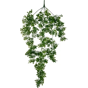 Yapay Çiçek Sarkan Çiçek Yeşil Fare Kulağı Şimşir Yapay Sarmaşık 60*30CM Uv Katkılı Güneşe Dayanıklı