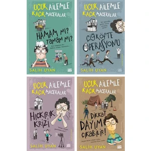 Uçuk Ailemle Kaçık Maceralar 4 Kitap Set - Salih Uyan