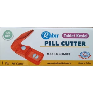Rabır Tablet Ilaç Kesici Bpa (Kanserojen Madde Içermez)