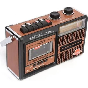 FP-319BT Bluetooth Usb+Sd+Fm Radyo Kaset Çalar Müzik Çalar