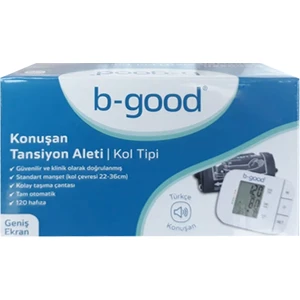 B-Good Konuşan Kol Tipi Tansiyon Aleti