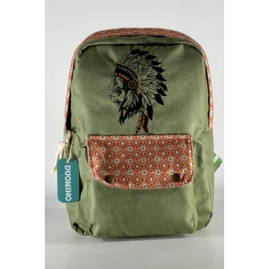 Nemo Group Kızılderili Sırt Çantası Orta Boy Günlük Kullanım Otantik 14'' İnç Seyahat Sırt Çantası