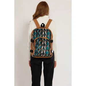 Nemo Group Kızılderili Sırt Çantası Orta Boy Günlük Kullanım Otantik 14'' İnç Seyahat Sırt Çantası