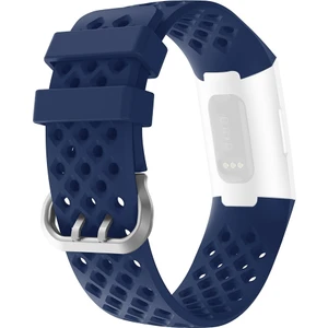 Fitbit Charge 3/4 Için Boş Kare Silikon Kayış Değiştirme Bileklik