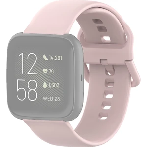 Fitbit Versa 2 / Versa / Versa Lite / Blaze Için 23MM Renkli Toka Silikon Bilek Kayışı Watch Band, Boyut: L