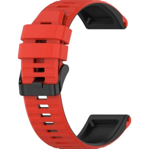 Garmin Fenix ​​3 Safir 26MM Silikon Karıştırma Renkli Saat Kayışı Için