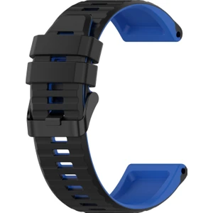 Garmin Fenix ​​​​6x Pro 26MM Silikon Karıştırma Renkli Saat Kayışı Için