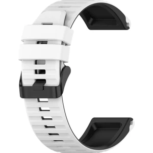 Garmin Fenix ​​​​5 Plus 22MM Silikon Karıştırma Renkli Saat Kayışı Için