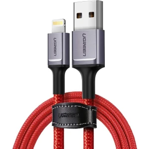 USB To Lightning Apple iPhone Uyumlu Örgülü Data ve Şarj Kablosu 1 Metre