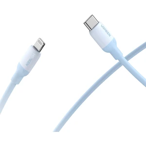 Type-C To Lightning Apple iPhone Uyumlu Data ve Şarj Kablosu Mavi 1.5 Metre