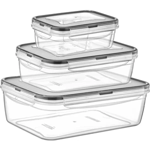 Dikdörtgen Saklama Kabı | 4'lü Set