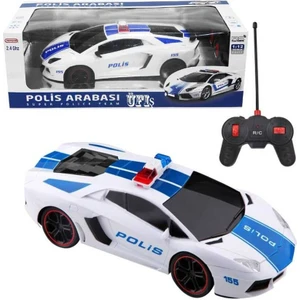 Dzc Kuzenler Avm Toysan Uzaktan Kumandalı Polis Arabası Full Fonksiyon Şarjlı 32 cm 1:12 Ölçek Dev Oyuncak