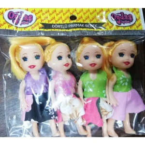 Poşette 4'lü Parmak Bebek