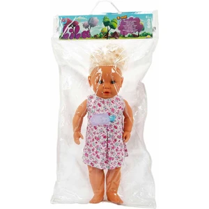 Dollz'n More Lila Türkçe Konuşan Bebeğim 60 Cm. 60011 - Sarışın-Pembe Çiçekli Elbise