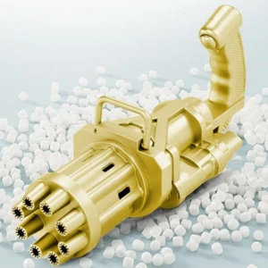 Pilli Köpük Tabancası Bubble Machine – Sarı