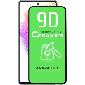 Kzy Samsung Galaxy A73 Tam Kaplayan Seramik Nano Esnek Ekran Koruyucu Cam