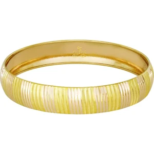 T51 Tuğrul Altın 12 gr(gram) 12 mm 22 Ayar İşçiliksiz Şarnelli Bilezik TBC0012-112