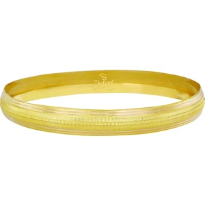 T51 Tuğrul Altın 8 gr(gram) 10 mm 22 Ayar İşçiliksiz Bilezik TBC008-1