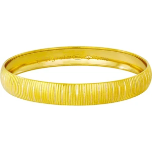 T51 Tuğrul Altın 10 gr(gram) 10 mm 22 Ayar İşçiliksiz Şarnelli Bilezik TBS0010