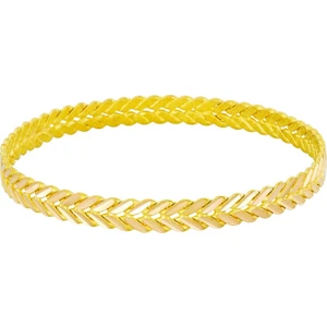 T51 Tuğrul Altın 23 gr(gram) 22 Ayar İşçiliksiz Başak Bilezik