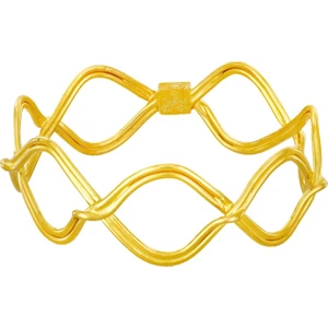 T51 Tuğrul Altın 25 gr(gram) 22 Ayar  İşçiliksiz Tarsus Burması Bilezik TBT0025