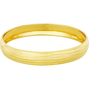 T51 Tuğrul Altın 9 Gr(Gram) 10 mm 22 Ayar Işçiliksiz Bilezik TBS009-1