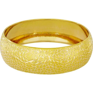 T51 Tuğrul Altın 18 gr(gram) 15 mm 22 Ayar İşçiliksiz Bilezik TCNC018-2