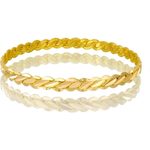 T51 Tuğrul Altın 27 gr(gram) Üçlü Adana Burma 22 Ayar Altın Bilezik