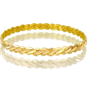 T51 Tuğrul Altın 35 Gr(Gram) Üçlü Adana Burma 22 Ayar Altın Bilezik