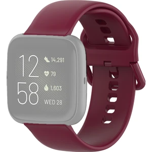Fitbit Versa 2 / Versa / Versa Lite / Blaze Için 23MM Renkli Toka Silikon Bilek Kayışı Watch Band, Boyut: S