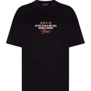 Siyah Arkası Baskılı T-Shirt 2YXE2-45944-02