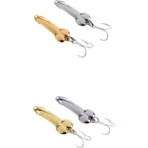 4 Adet Metal Kaşık Balıkçılık Lures Crankbait Sert Yem Olta Takımı, 2 Boyutları