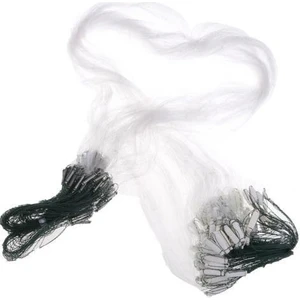 2x Float Balık Tuzağı ile Balık Tuzağı Monofilament Örgü Gill Delik Boyutu 4x4 cm