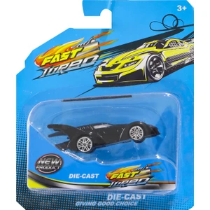 1:64 Ölçekli Die-Cast Mat Yarasa Araba