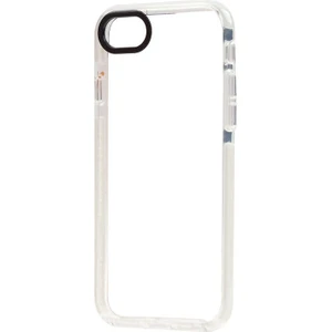 ZORE iPhone Se 2020 Kılıf  Şeffaf Soft Kenar Tırtıklı Tasarım Silikon