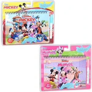 Magic Water 2 Adet Lisanslı Jr. Minnie & Mickey Mouse Sihirli Boyama Kitabı