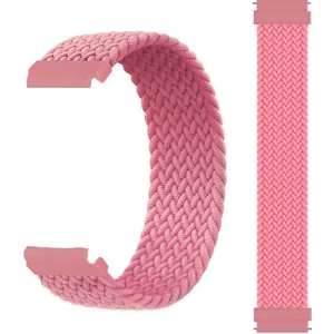 Huawei Watch Gt 3 Active 46MM Kordon Naylon Solo Loop 135MM Small Krd 61 Pembe