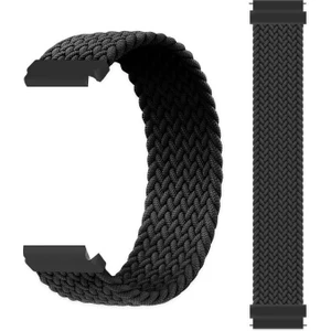 Amazfit Gtr 2 Classic Kordon Naylon Solo Loop 135MM Small Krd 61 Siyah