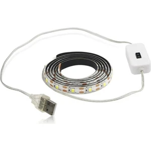 USB Sensörlü Şerit LED 3 M Beyaz