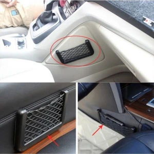 Telefon Tutucu Torpidoya Yapışan File Tüm Araçlar Ile Uyumlu Oto Araç Araba Otomobil