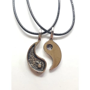 Tuna Takı & Aksesuar Yin Yang Sevgili Kolyesi / Best Friends Bff Arkadaşlık Kolyesi. Çocuk Genç Kolye.