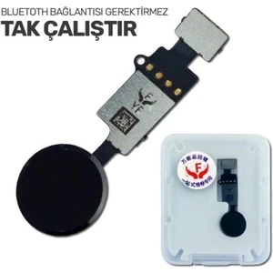 Happy Junior (Beyaz) Iphone 7 Home Tuşu iPhone 7-8 7-8 Plus Tak Çalıştır