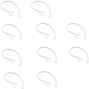 10 Parça Kulak Kancası Döngü Klip, Plantronics Için Bluetooth Değiştirme Bölümü 6.3mm H Açık (Yurt Dışından)