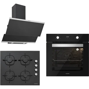 Ankastre Set Siyah (Digital Turbo Fırın)