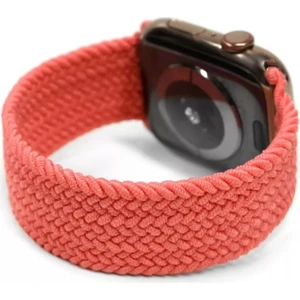 Apple Watch Uyumlu ( 42/44/45 Mm) Örgülü Esnek Solo Döngü Kordon